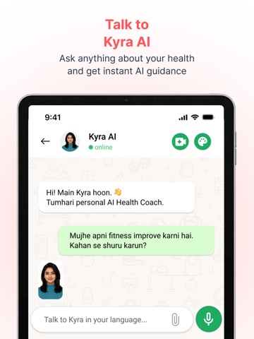 Fymble: AI Health Coach & Gyms iPad screenshot
