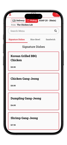 The Chicken Lab App screenshot