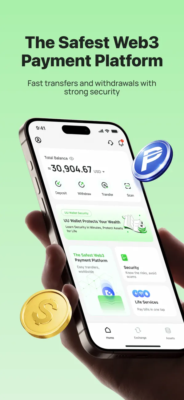 Screenshot #1 pour UU Wallet