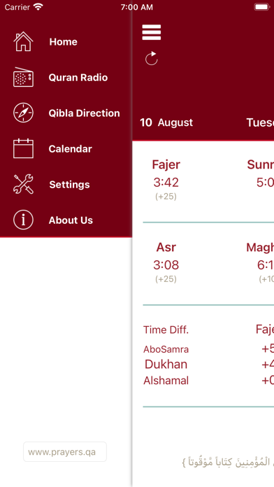 QatarPrayer Screenshot