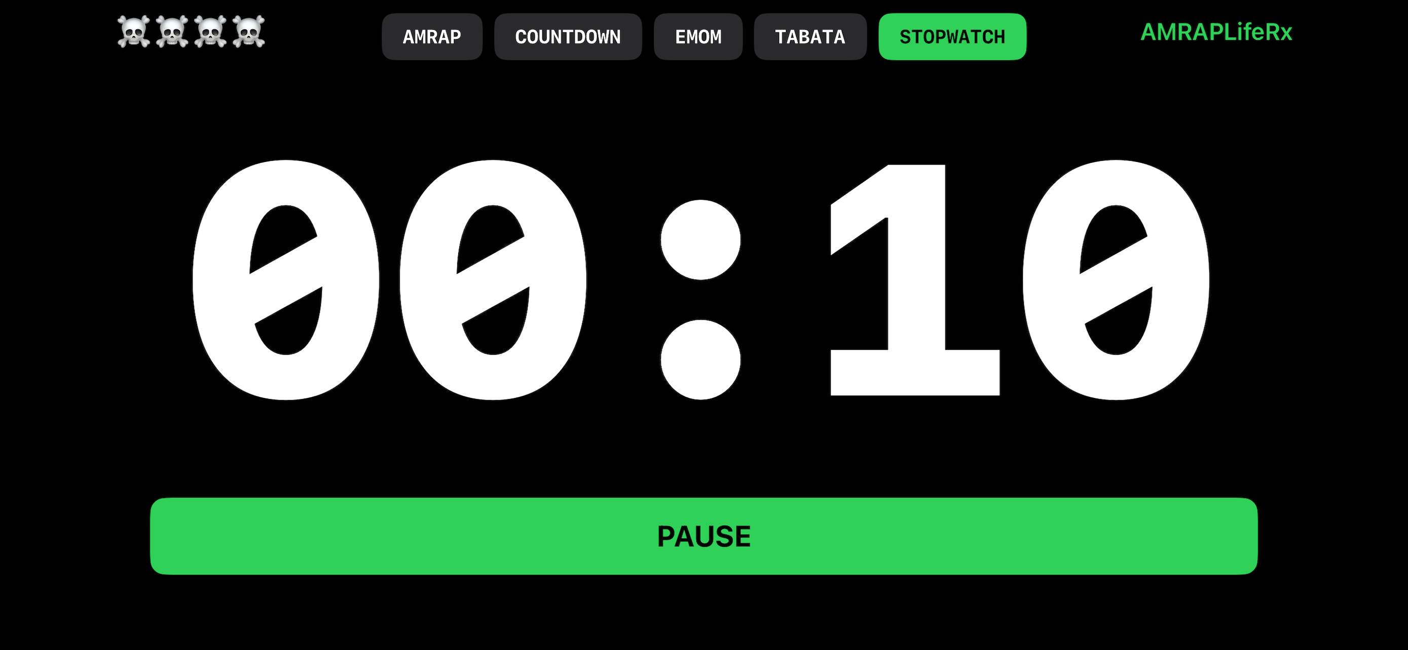Fitness - Simple WOD Timer screenshot 3