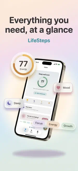 LifeSteps — Wellness & Sleep screenshot 1