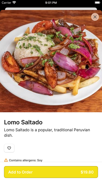 MMM Que Rico iPhone screenshot 4 - Food & Drink app