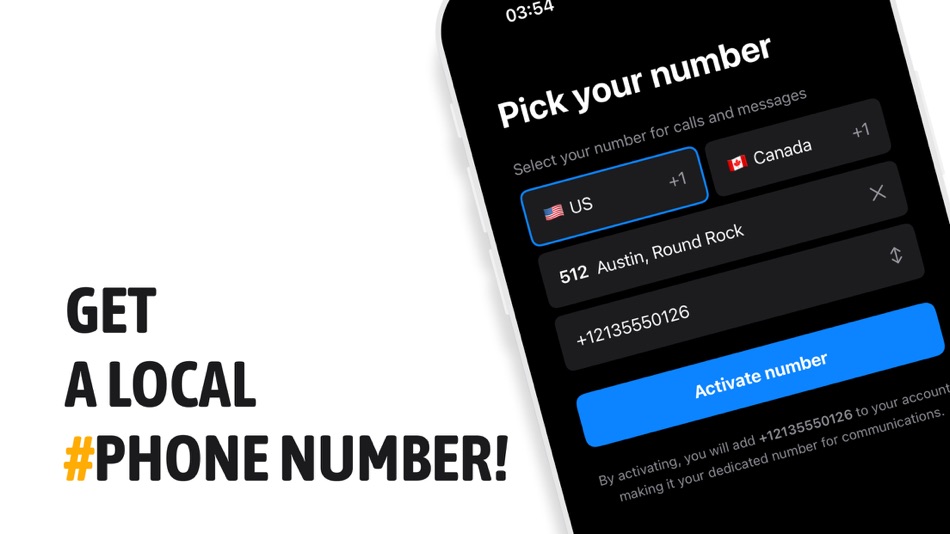 #4. Second phone number - txt now (iOS) Podle: Vahagn Gevorgyan