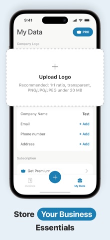 Invoice Maker: Simple Bills iPhone screenshot