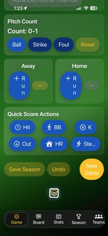 Diamond Scoreboard screenshot