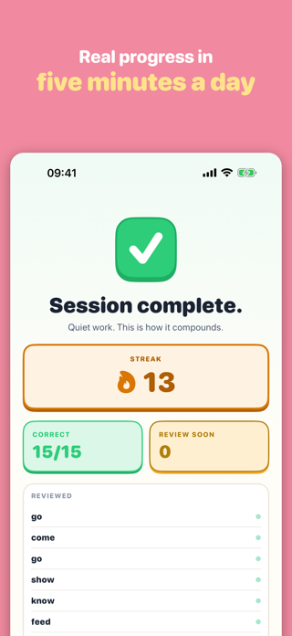 Verbform: Irregular Verbs Screenshot 5 of 5