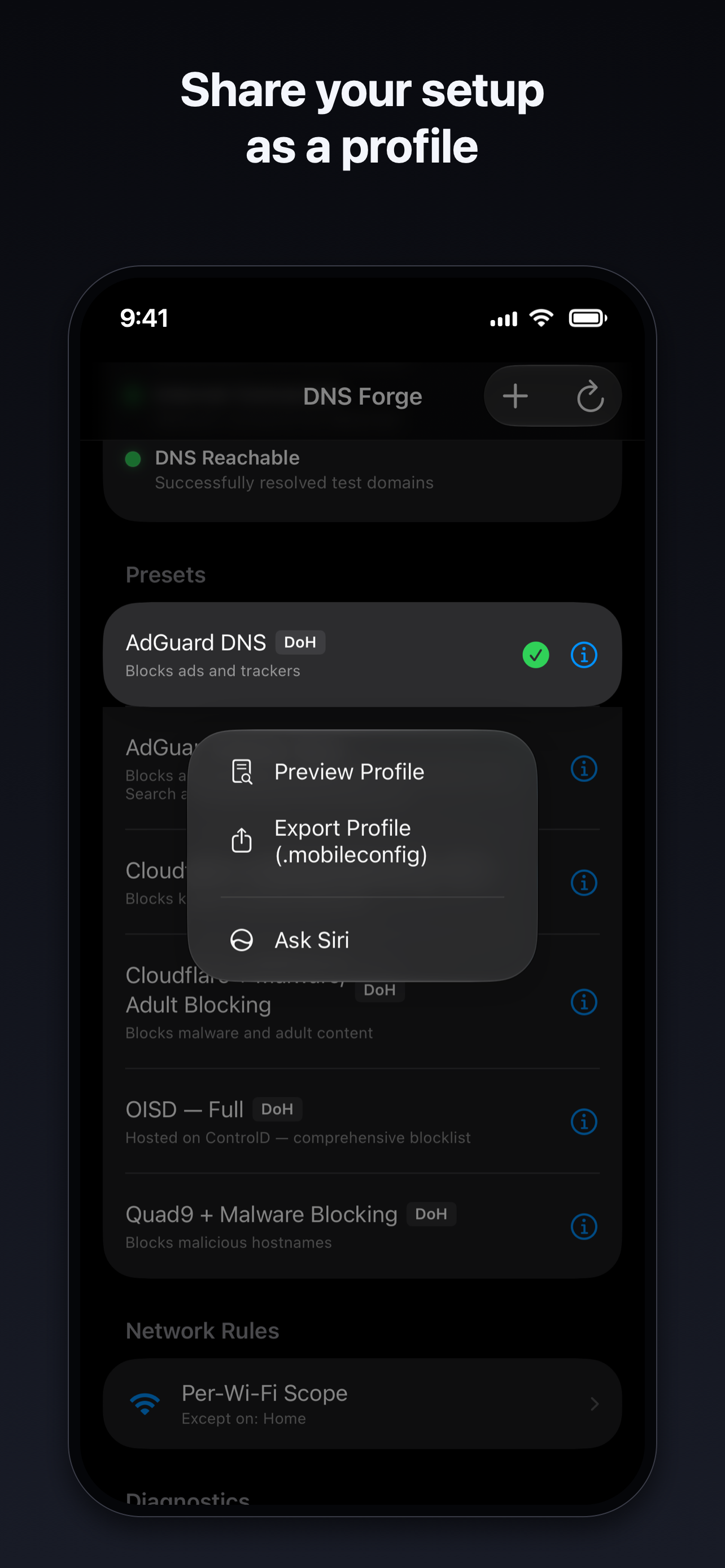 DNS Forge: Private DNS screenshot 4