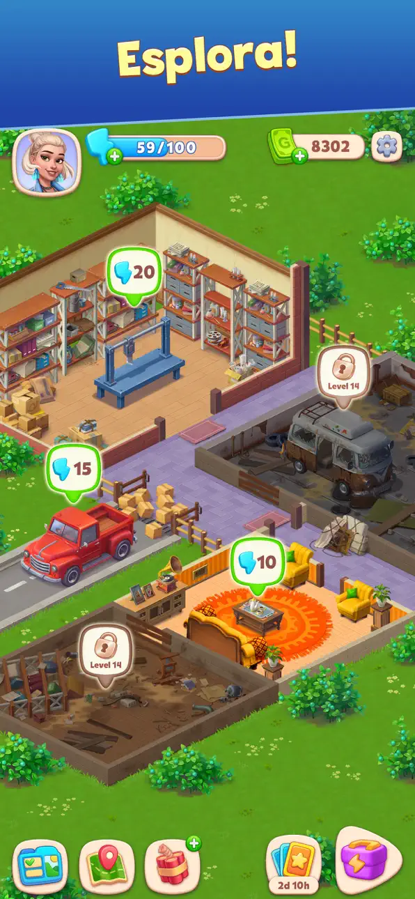 Road Trip: Merge Family Games! iOS Mod IPA screenshot 2 - iOS game interface