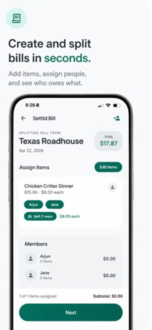 Settld. Screenshot 2 of 4