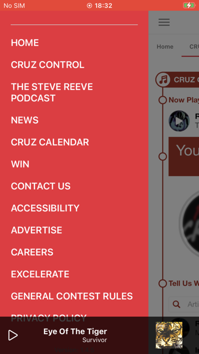 100.5 CRUZ FM Screenshot