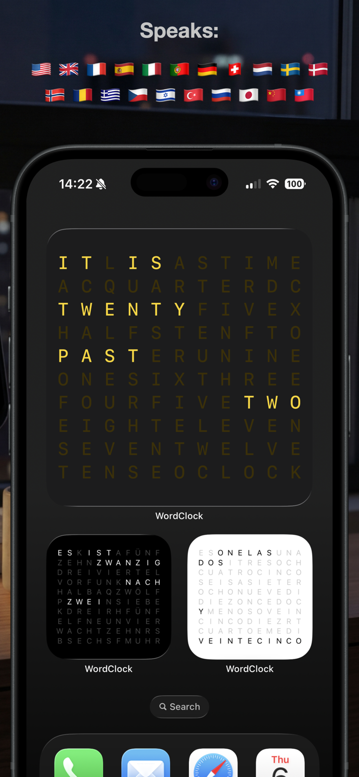 WordClock Widget - Text Clock screenshot 2