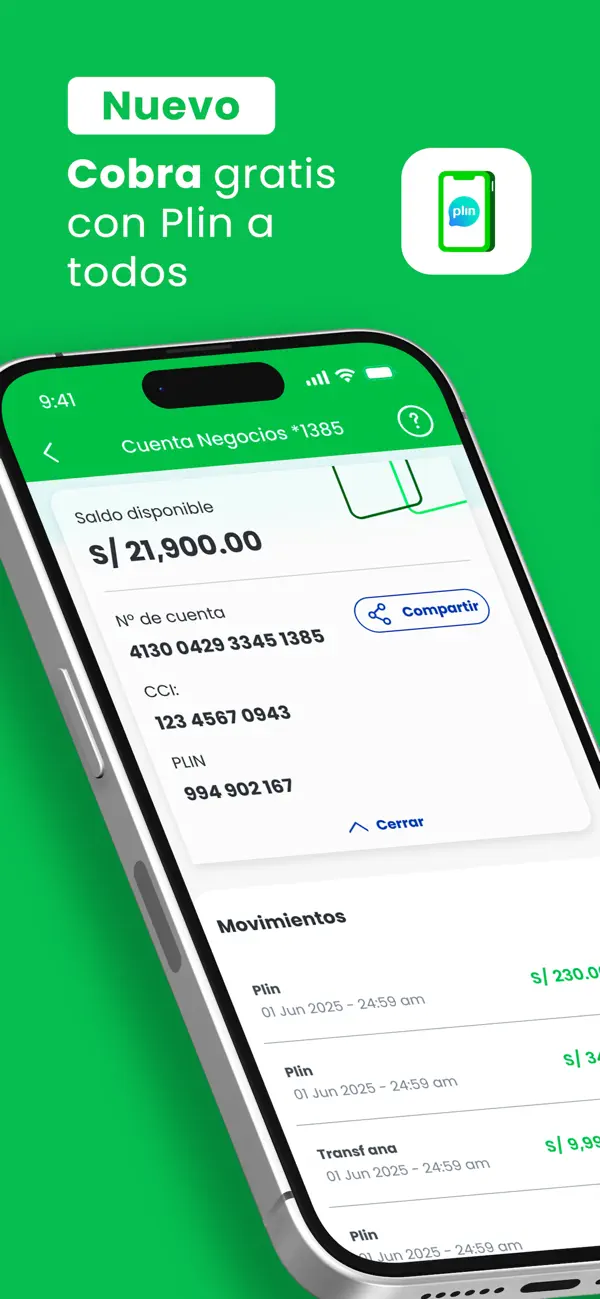 Screenshot #1 pour Interbank Negocios