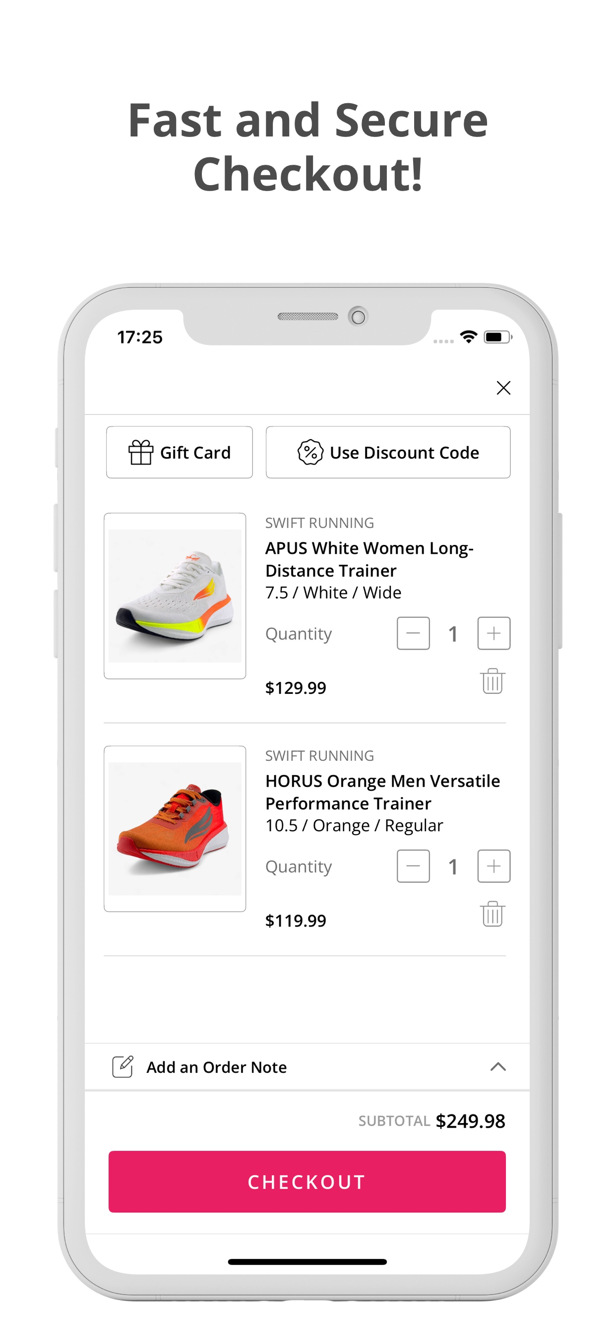 Swift Running screenshot 5