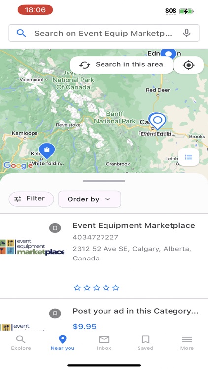 Event Equipment Marketplace