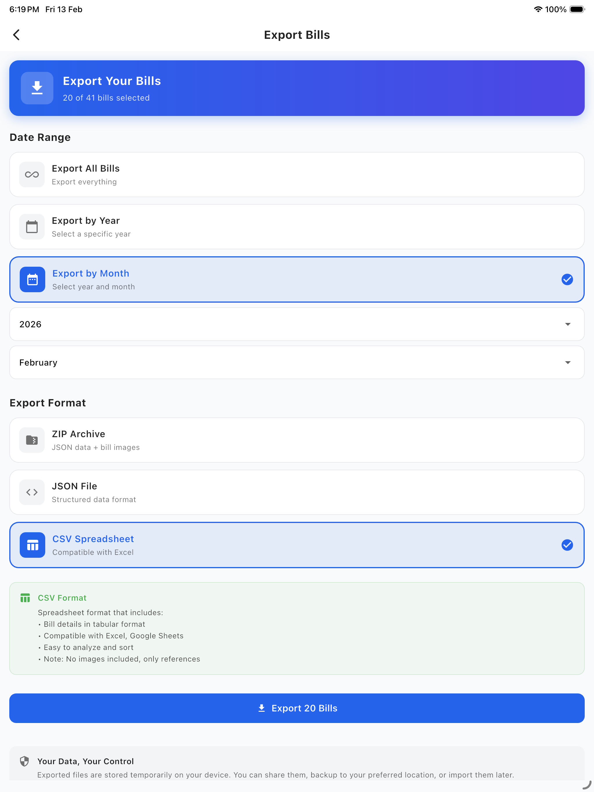 Expnz - AI Expense Tracker screenshot 17