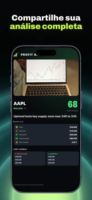 Profit AI: Análise Gráfica screenshot 9 of 10