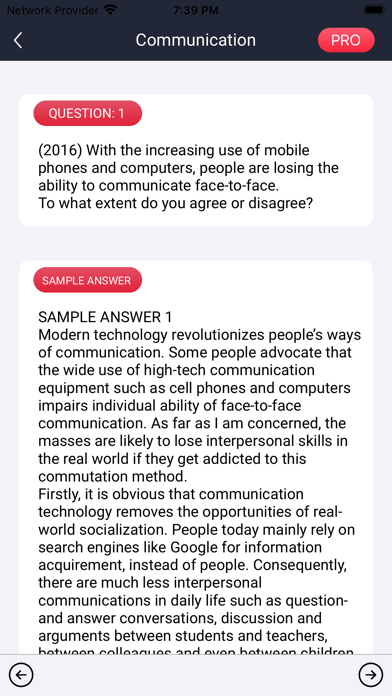 IELTS Writing! Screenshot