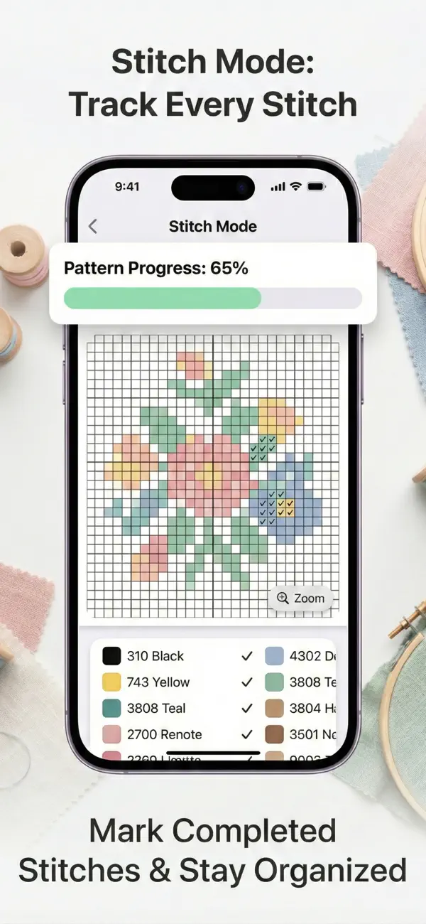 #2. CrossCraft - Pattern Maker (iOS) Ved: murat ulug