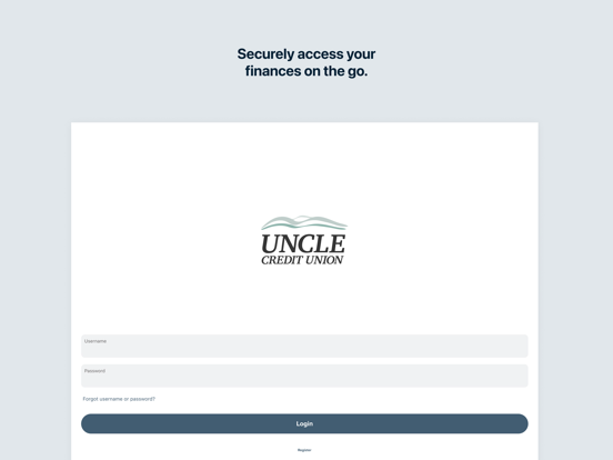 Screenshot #4 pour UNCLE Credit Union Mobile