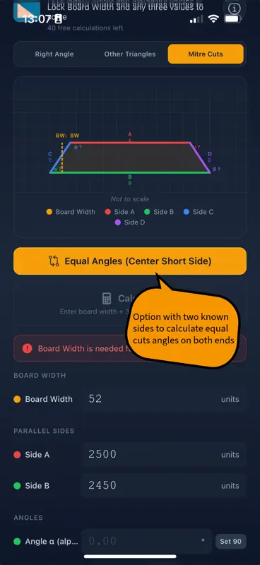 AnglePro: Builder's Calculator screenshot 5 of 5