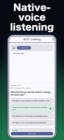 LingoUp: IELTS, TOEFL & TOEIC Screenshot 3 of 4