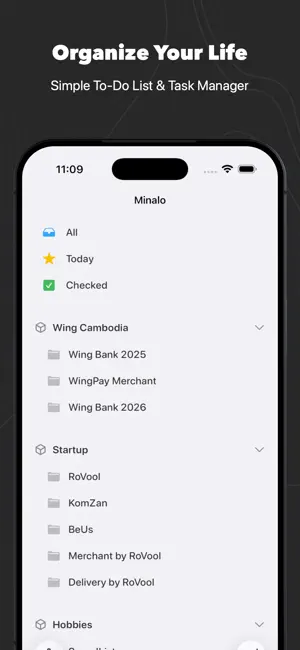 Todo Lists & Tasks: Ornilo screenshot 1
