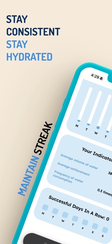 Hydra : Water Tracking App Screenshot 4 of 5