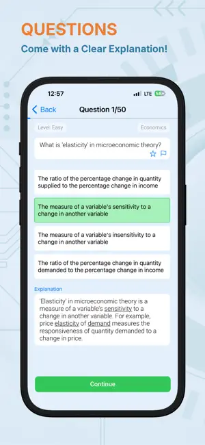 CFA Exam Prep Test screenshot 3