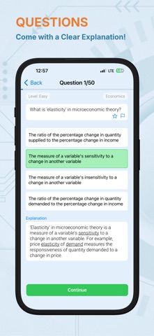 CFA Exam Prep Test iPhone screenshot