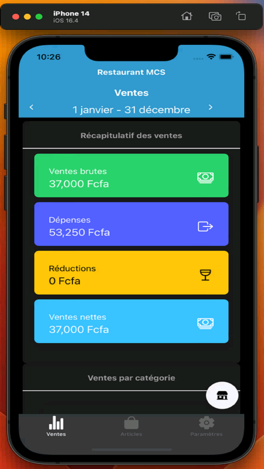#5. Gesta+ Tableau de bord (iOS) Bởi: Hamaye Lah