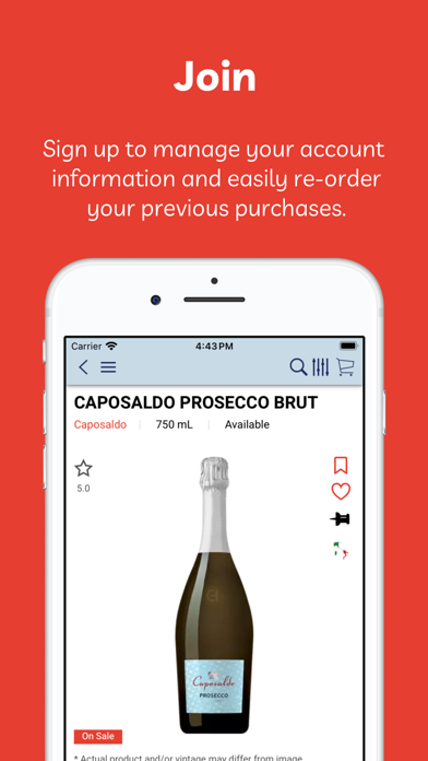 Molly's Spirits iPhone screenshot 4 - Shopping app