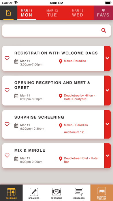 Mid-South Theatre Convention Screenshot