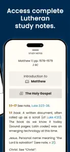 The Lutheran Study Bible screenshot #4 for iPhone