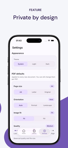 Phera: Image to PDF Converter Screenshot 8 of 10