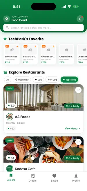 FoodValve screenshot 1