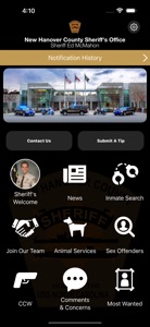 New Hanover County Sheriff NC screenshot #1 for iPhone