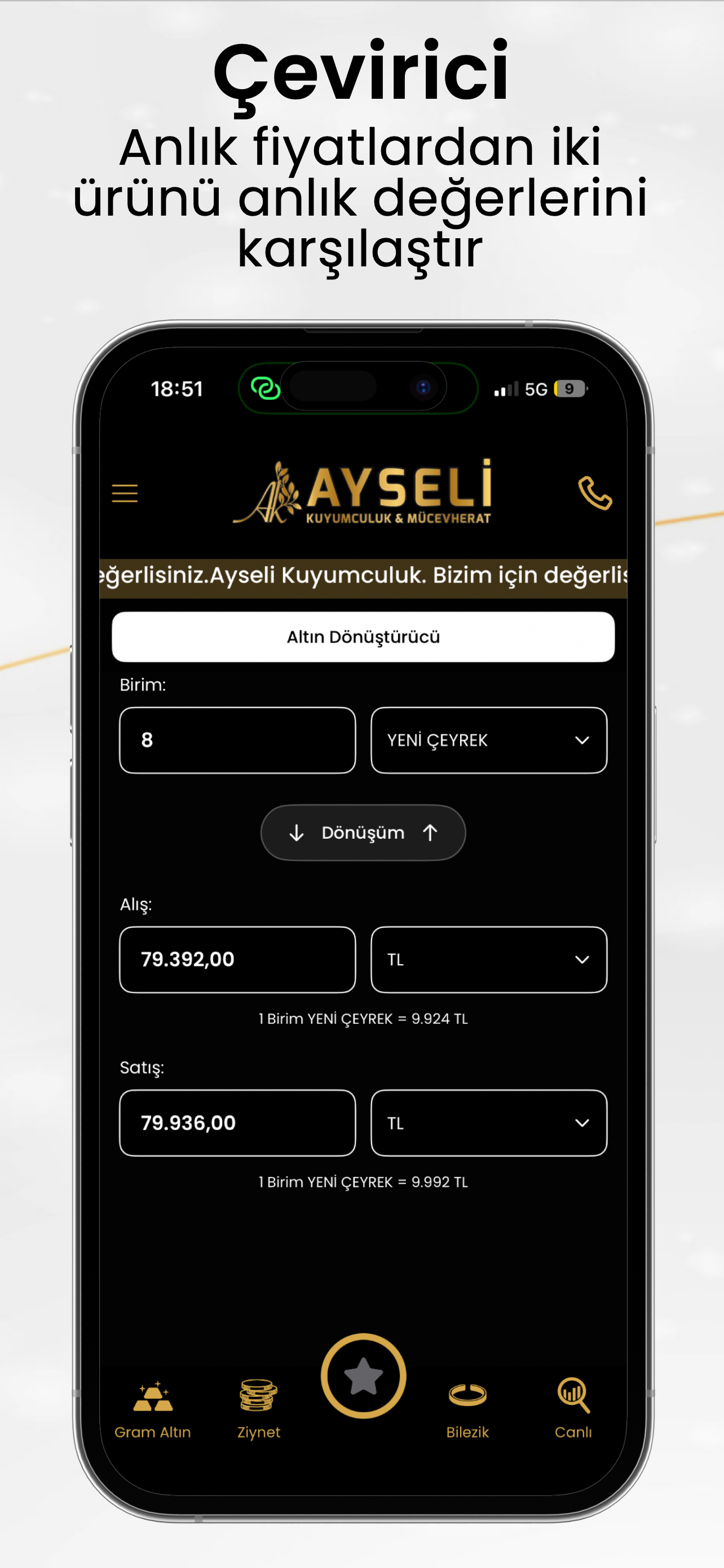 Ayseli Kuyumculuk & Mücevherat screenshot 4