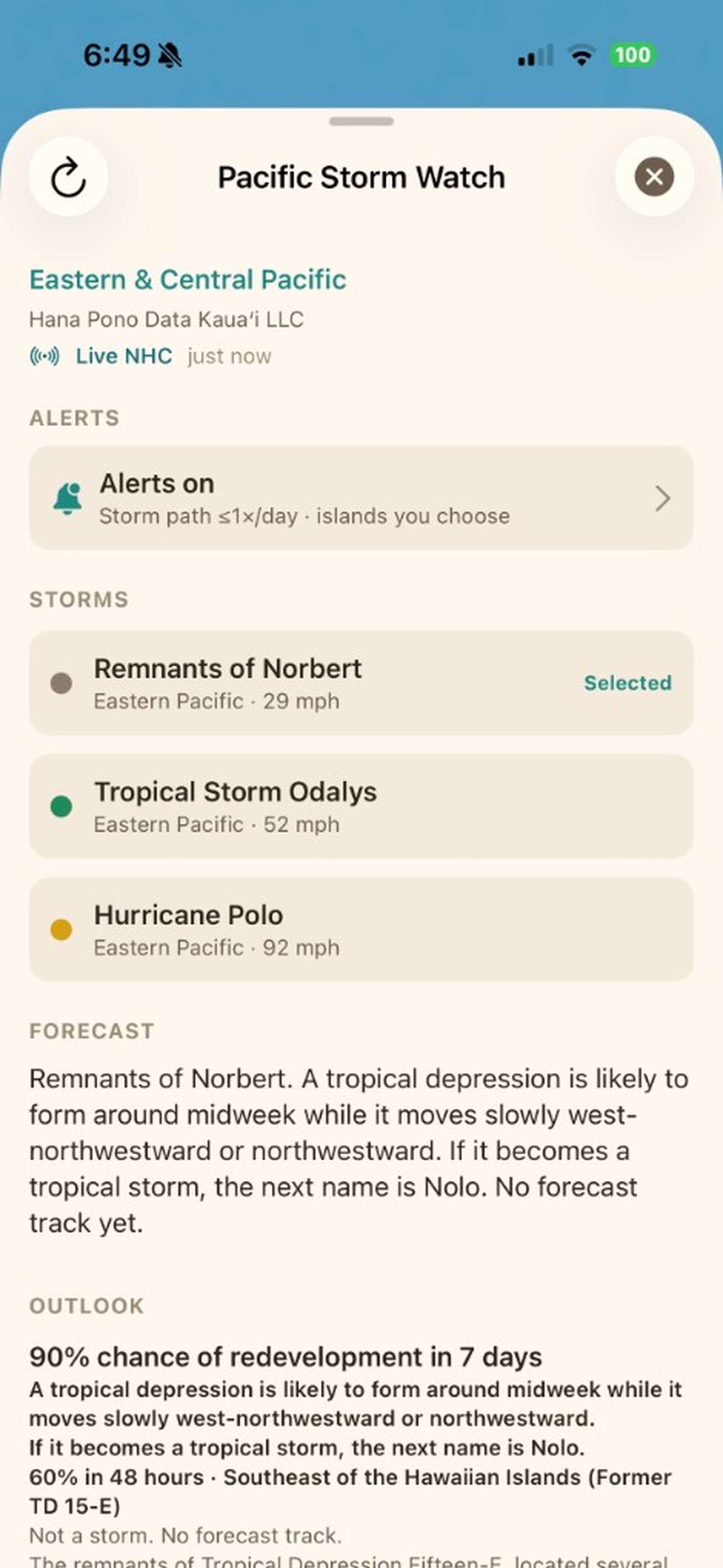 Screenshot 6 of Pacific Storm Watch