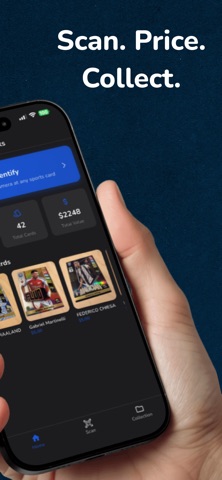 Sports Card Scanner: Stakks iPhone screenshot