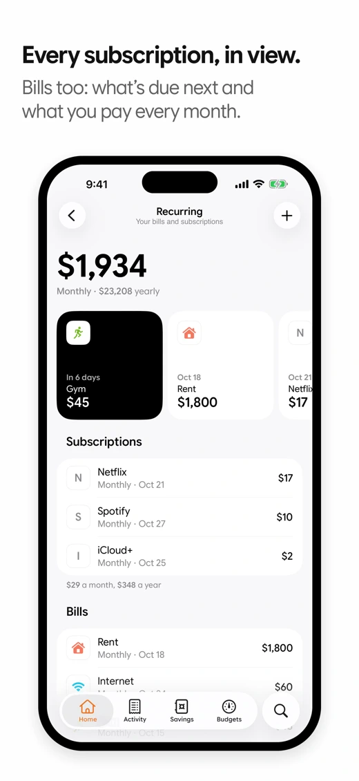Lucia: Budget & Expenses screenshot 5