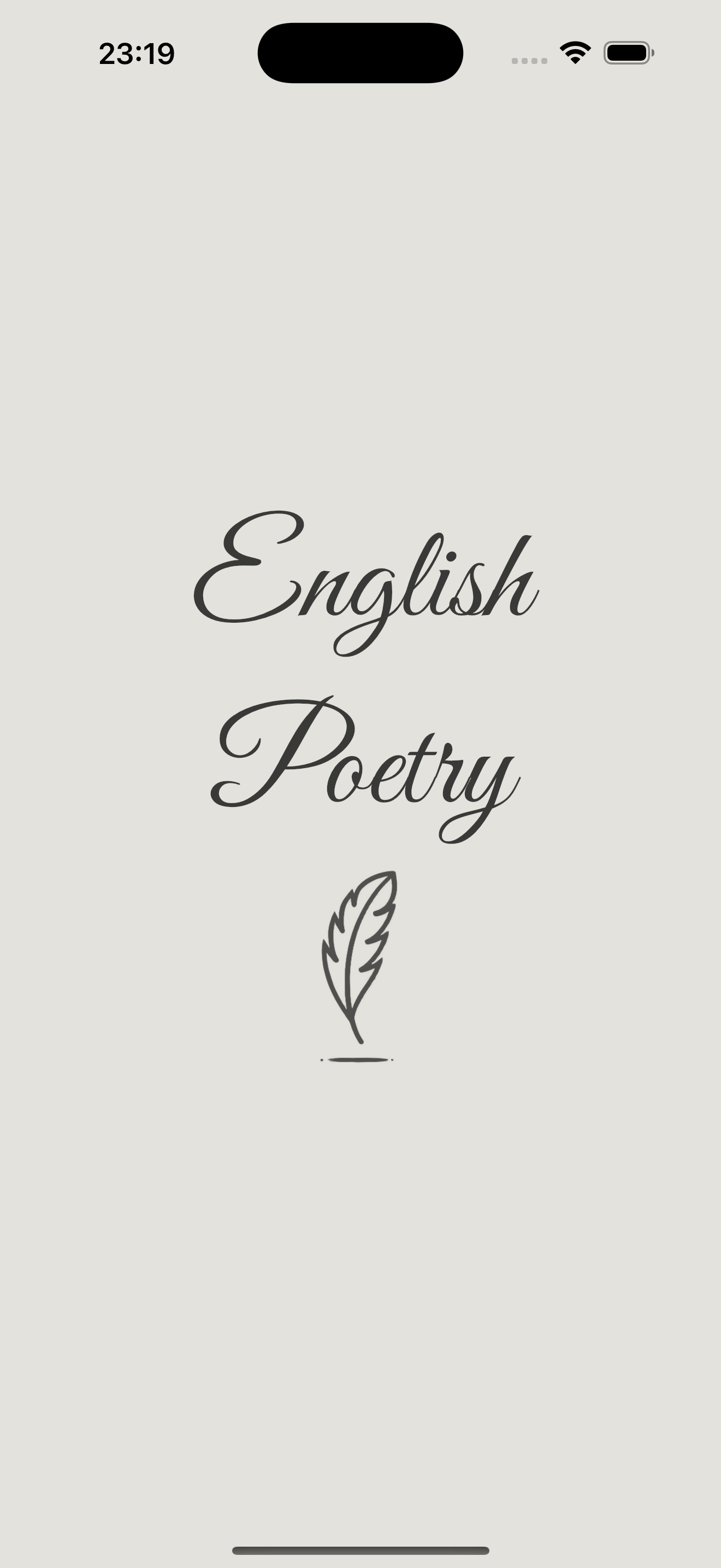 English Poetry Collection