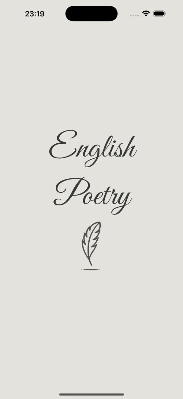 #1. English Poetry Collection (iOS) Által: Alexander Kessler