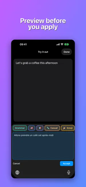 TidyType Keyboard screenshot 2
