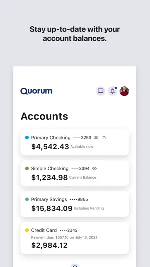 Quorum Mobile Banking screenshot 3