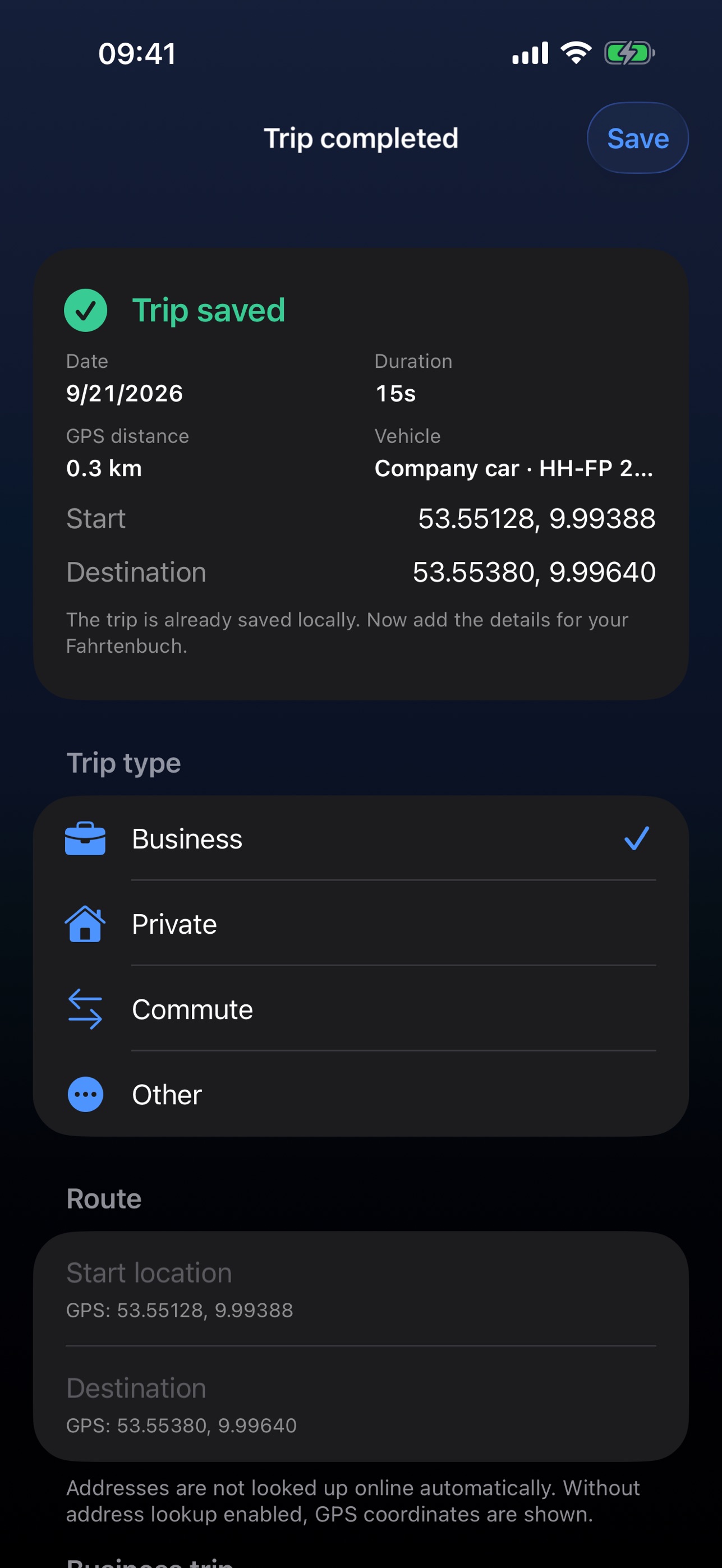 Screenshot 5 of FahrtenPro 走行記録・運行日誌