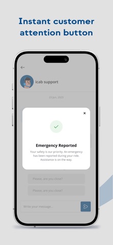 iCab - Request a ride Screenshot 6 of 9