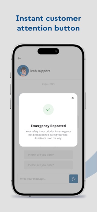 iCab - Request a ride Screenshot 6 of 9