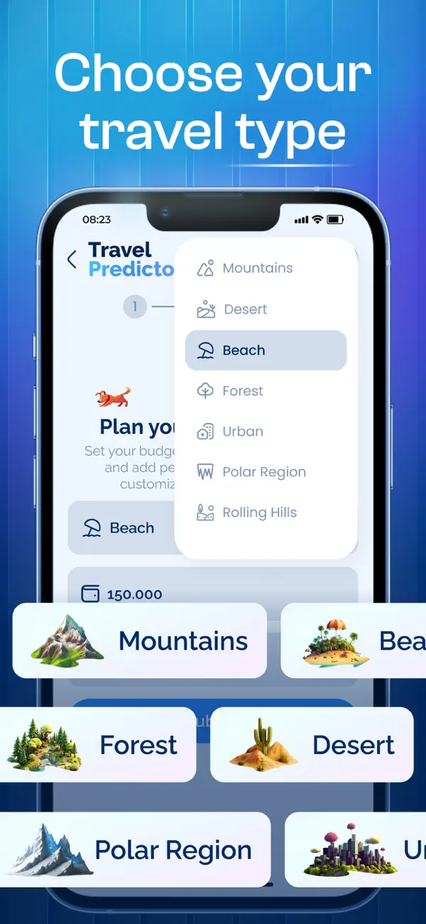 Screenshot #3 pour AI Trip Planner,Trip Organizer