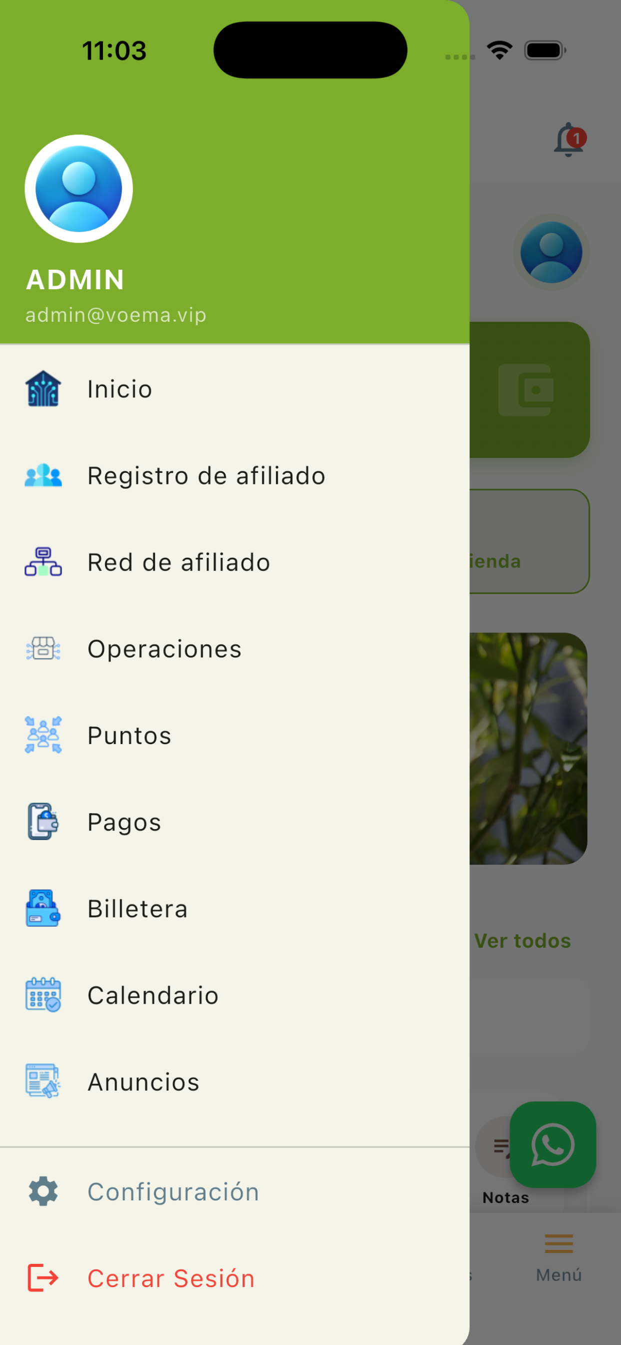 Voema APP screenshot 3
